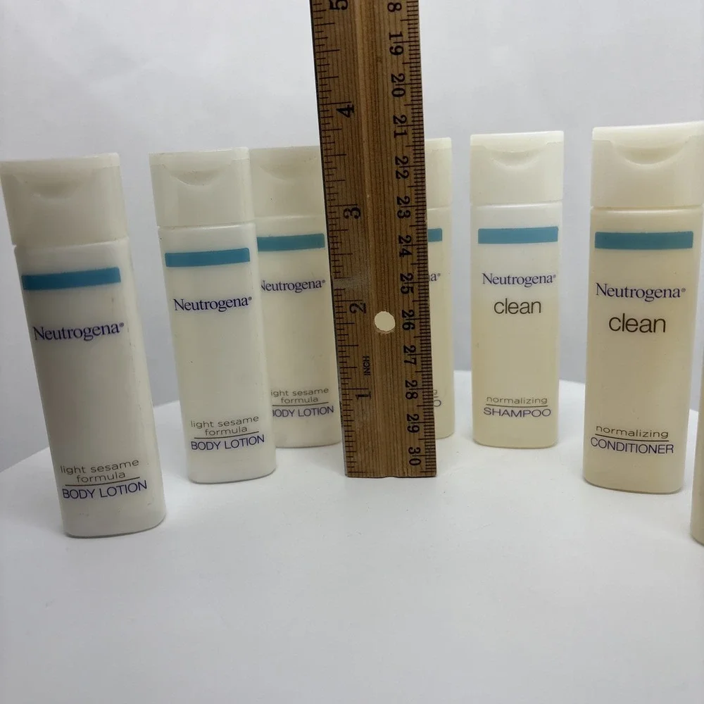 NEW NEUTROGENA Lot Of 7‎ Travel Size Conditioner, Shampoo, Body Lotion